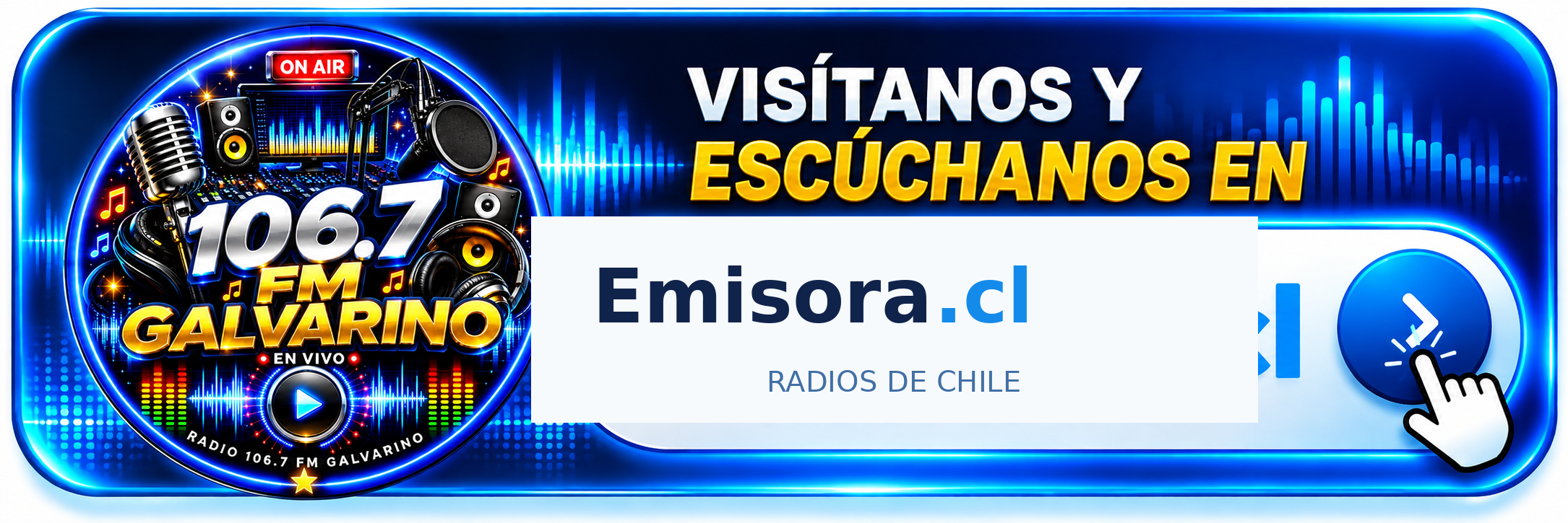 Radio 106.7 FM Galvarino - Visítanos y escúchanos en emisora.cl